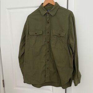 Ralph Lauren Olive Green Men's Shirt